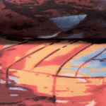 Mantelstoff - Fancy Mustermix Abstrakt Orange
