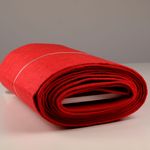 Feutre synthétique textile 4mm - Rouge