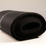 Feutrine textile synthétique 4mm - Noir