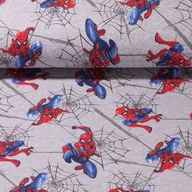 French Terry Stoff Spiderman Baumwolle Sweat French Terry Spider