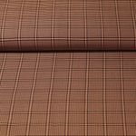 Popeline de viscose - Carreaux de chemisier Noir Brun