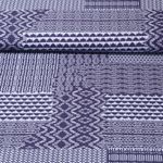 Viskose - Tuchmuster Blau