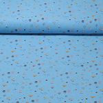 Baumwolle Popeline - Kleiner Garten Blau