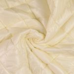 Tikattu takkikangas - timantti ecru 65mm tikattu