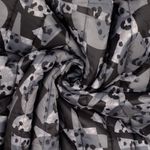 Tissu matelassé pour veste – Camouflage gris matelassé