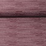 Jersey - Stripe Mauve Weiß