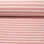 Nicki - Streifen Altrosa Ecru
