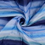 Tela acolchada para chaquetas - Acolchado degradado azul 35 mm con guata