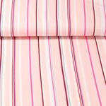 Sanetta Jersey - Längsstreifenmix Rose