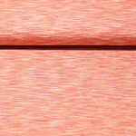 Sommersweat - French Terry Geflammt Orange Schlingenstruktur