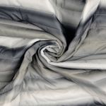 Tela acolchada para chaquetas - acolchado degradado gris 35 mm con relleno
