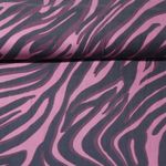 Tencel - Zebramuster Malve