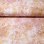 Baumwoll Canvas - Digitaldruck Marmor Rosa Gold