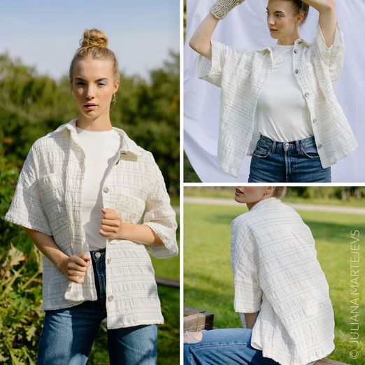 Bluse - The Gloria Blouse auf Maß - Schnittmuster eBook