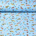 Jersey - Hunde Hellblau