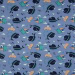 Jersey - Capitaine Baleine Bleu Clair