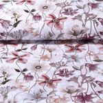 Bio Jersey - Digitaldruck Blütenzauber Rosa