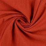 Coton vintage - rouge brique
