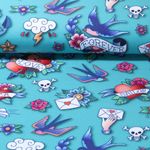 Sweat - Hamburger Liebe Ahoy Good Luck Grün