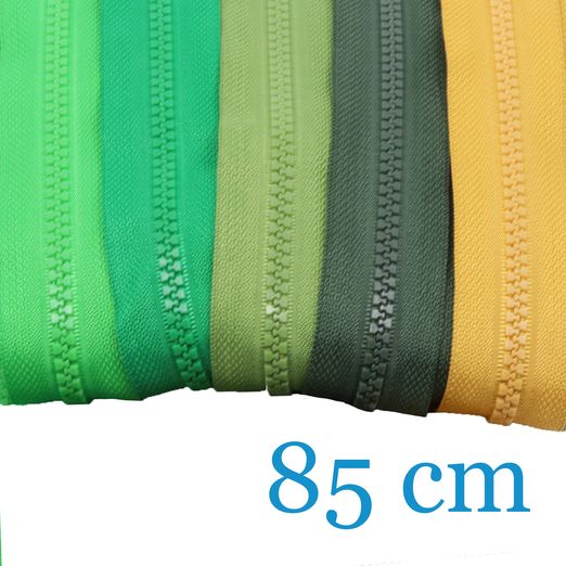 Fermetures éclair pour vestes Séparables 85cm - Lot de 5 pièces 