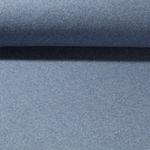 Vellón orgánico - vellón de algodón orgánico azul melange