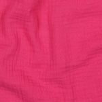 Muślin organiczny - fuksja