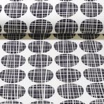 Sweat - Hamburger Liebe estampado digital Pretty & Pure Circles Crudo Negro