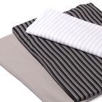 Sanetta Stoffpaket No.26 - Jersey/Sportjersey Mix Schwarz Weiß Grau Sanetta Stoffpaket No.26 - Jersey/Sportjersey Mix Schwarz Weiß Grau