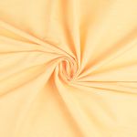 Baumwoll Popeline - Stretch Streifen Gelb Längselastisch