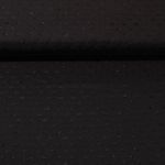 Viskose - Dobby Schwarz