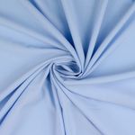 Popeline de viscose - liso stretch azul-céu
