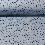 Baumwolle Musselin - Kleine Punkte Jeans Glatte Struktur