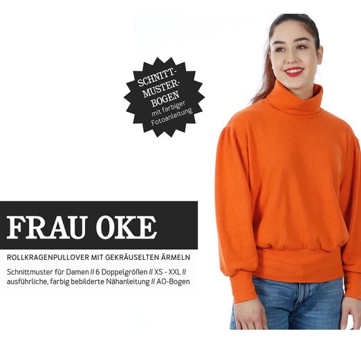 Pullover - FRAU OKE - Papierschnittmuster