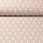 Canvas Jacquard - Anker Sand Ecru Doubleface-0