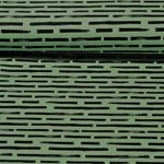 Baumwolle Popeline - Markierungsstreifen Grün