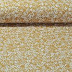 Baumwolle Musselin - Blätterranken Curry