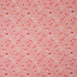 Baumwolle Popeline - Halbkreise Punkte Rosa