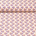  Bio Jersey - Hamburger Liebe Digitaldruck Glossy Petit Bells Jersey Vanille