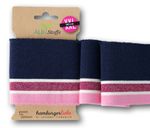 Cuff Me Glam Marine-Weiß-Pink-Rosa