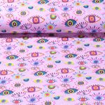 Jersey - Bunte Augen Rosa