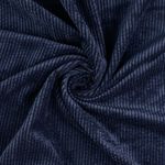 Velours côtelé - large marine