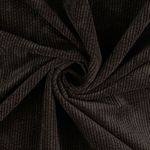 Velours côtelé - large noir