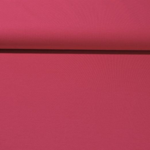 Jersey romanite coton Linus - Fuchsia