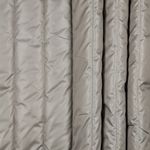 Vadderat jacktyg - ränder 65mm beige vadderad