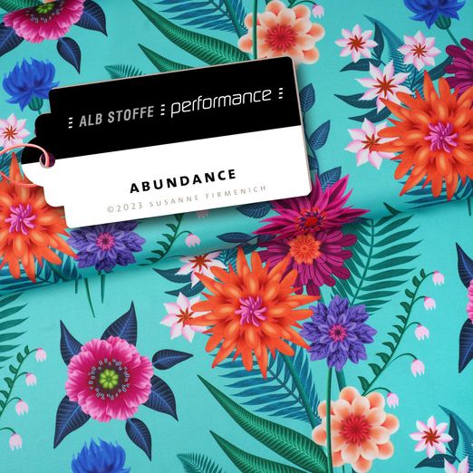 Albstoffe Performance Kollektion - Abundance Mint