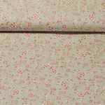 Beschichtete Baumwolle - Kleine Blumen Beige