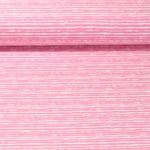 Jersey - Streifen Gezeichnet Rosa