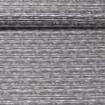 Jersey - Streifen Gezeichnet Grau