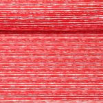 Jersey - Rayures dessinées Rouge