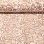 Hosenstoff - Bengaline Stretch Zebra Ecru Sand